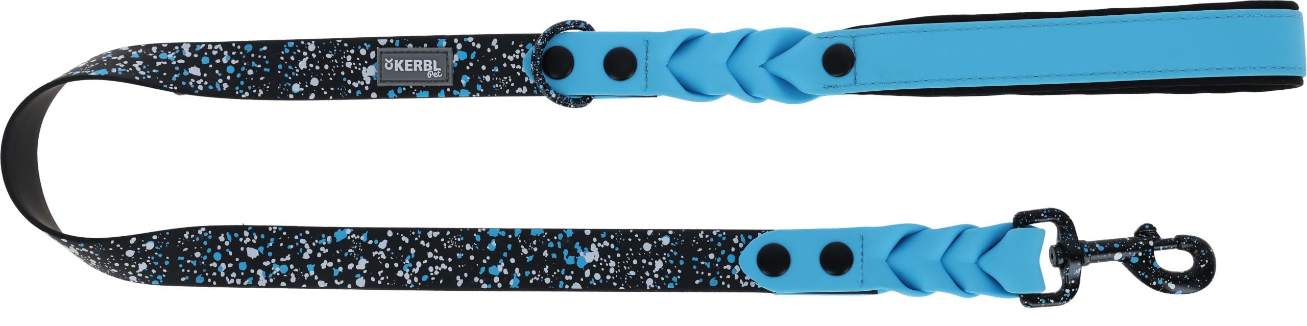 kerbl-lima-f-hrleine-f-r-hunde-blau-schwarz-25-mm-x-200-cm image 7
