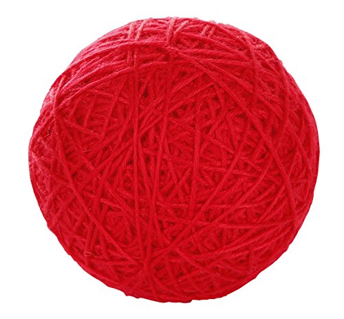 kerbl-pet-wollspielball-10-cm-rot-katzenspielball-mit-rassel image 5