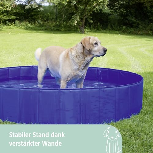 kerbl-pet-faltbarer-hundepool-blau-120x30-cm image 8