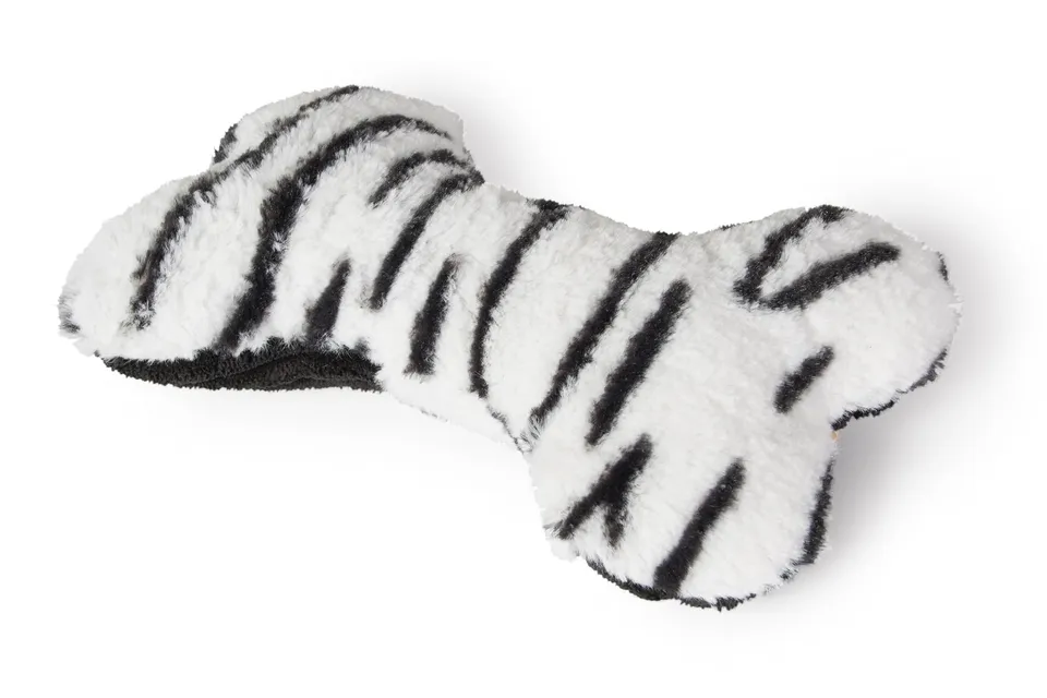 karlie-safari-knochen-myca-hundespielzeug-pl-sch-zebra-20x12x5-cm image 1