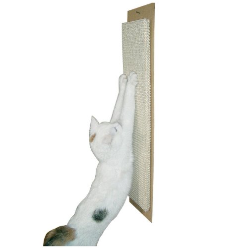 kerbl-pet-wandkratzbrett-maxi-70-x-17-cm-sisal-kratzbrett-beige image 3
