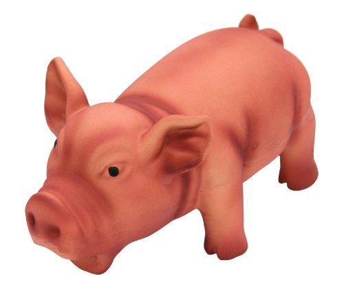 kerbl-pet-latex-schwein-mit-grunzton-15-cm-sortiert image 2