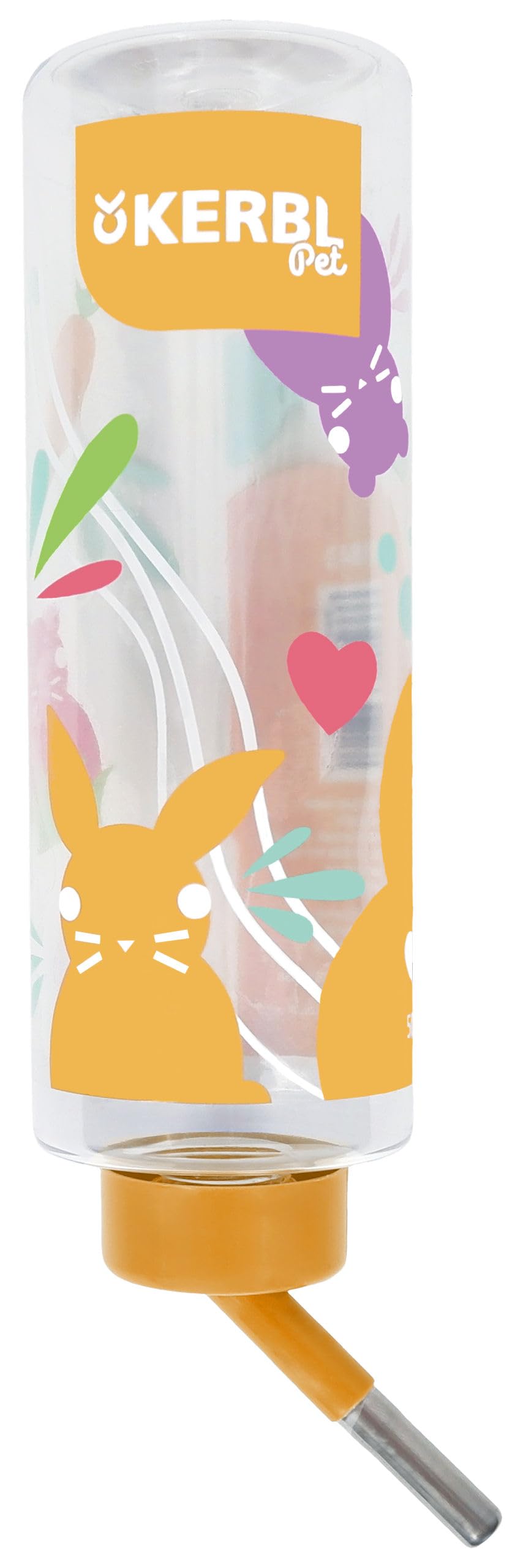 kerbl-pet-trinkflasche-500-ml-kaninchenflasche-nagerflasche-kunststoff image 1
