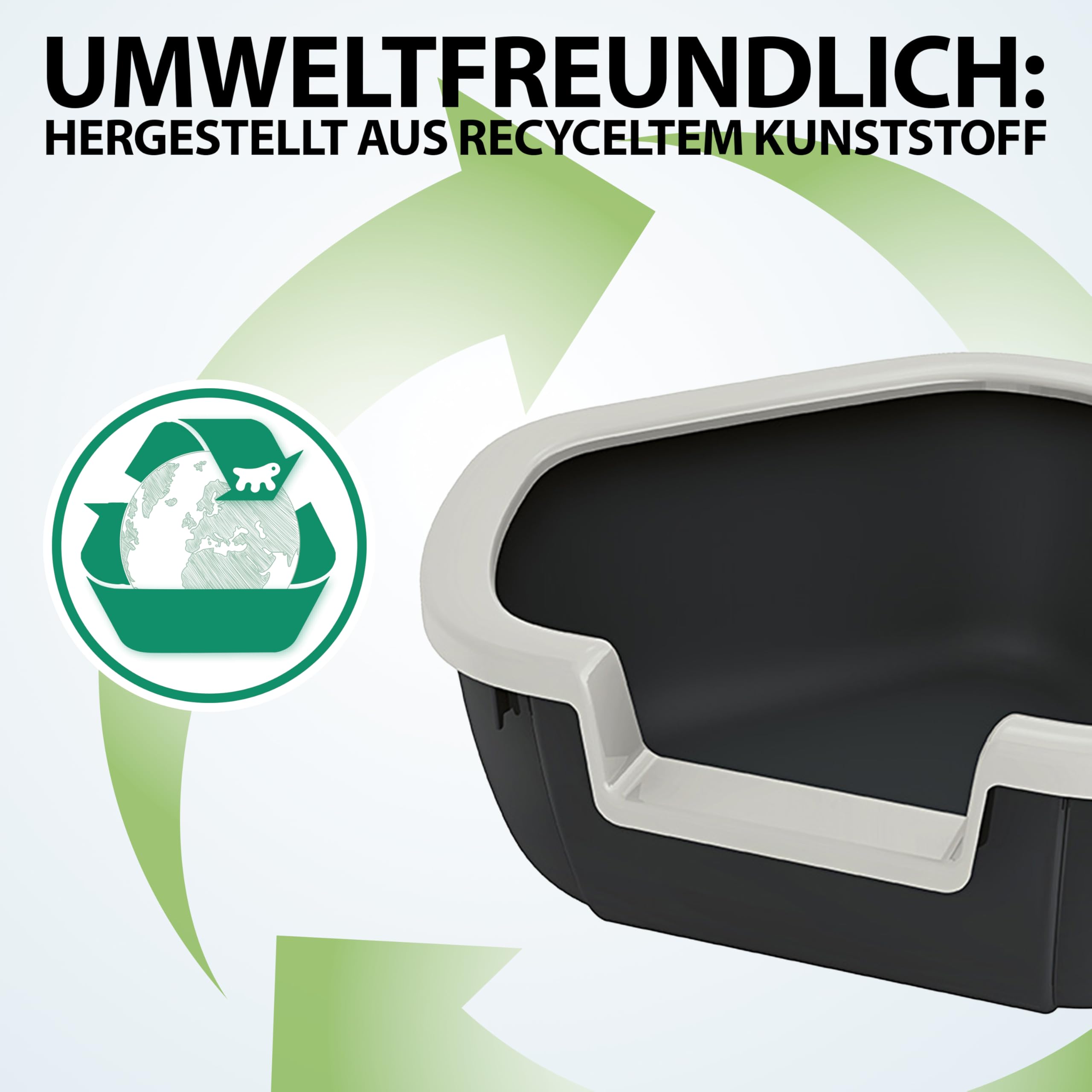 ferplast-dama-eck-katzentoilette-offen-57-5-x-51-5-x-h-22-cm-schwarz image 7