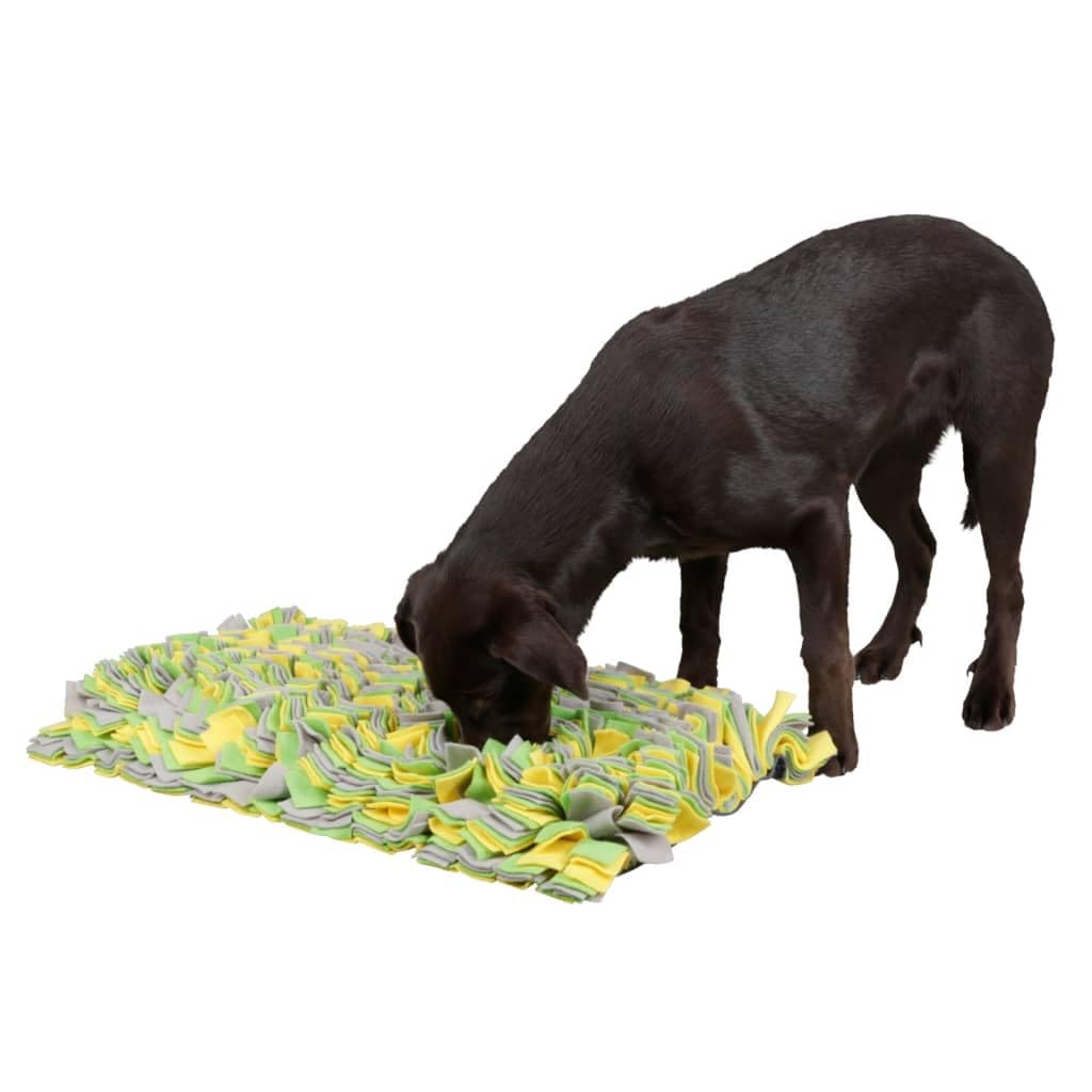 kerbl-pet-schn-ffelteppich-f-r-hunde-50-x-30-cm-gelb-gr-n-grau-polyester image 5