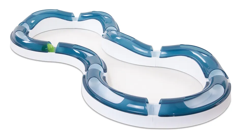 catit-design-senses-super-roller-spielschiene-8-teilig-mit-leuchtball image 1