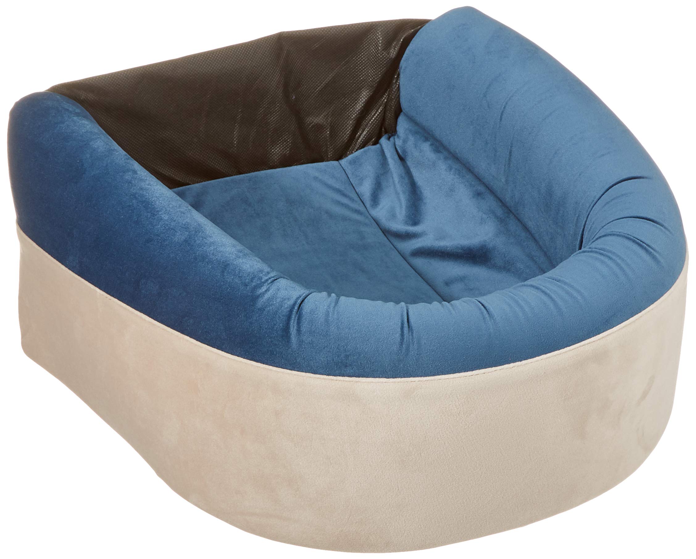 ferplast-majesty-20-katzenh-hle-katzenhaus-velours-blau-40x34x36-cm image 2