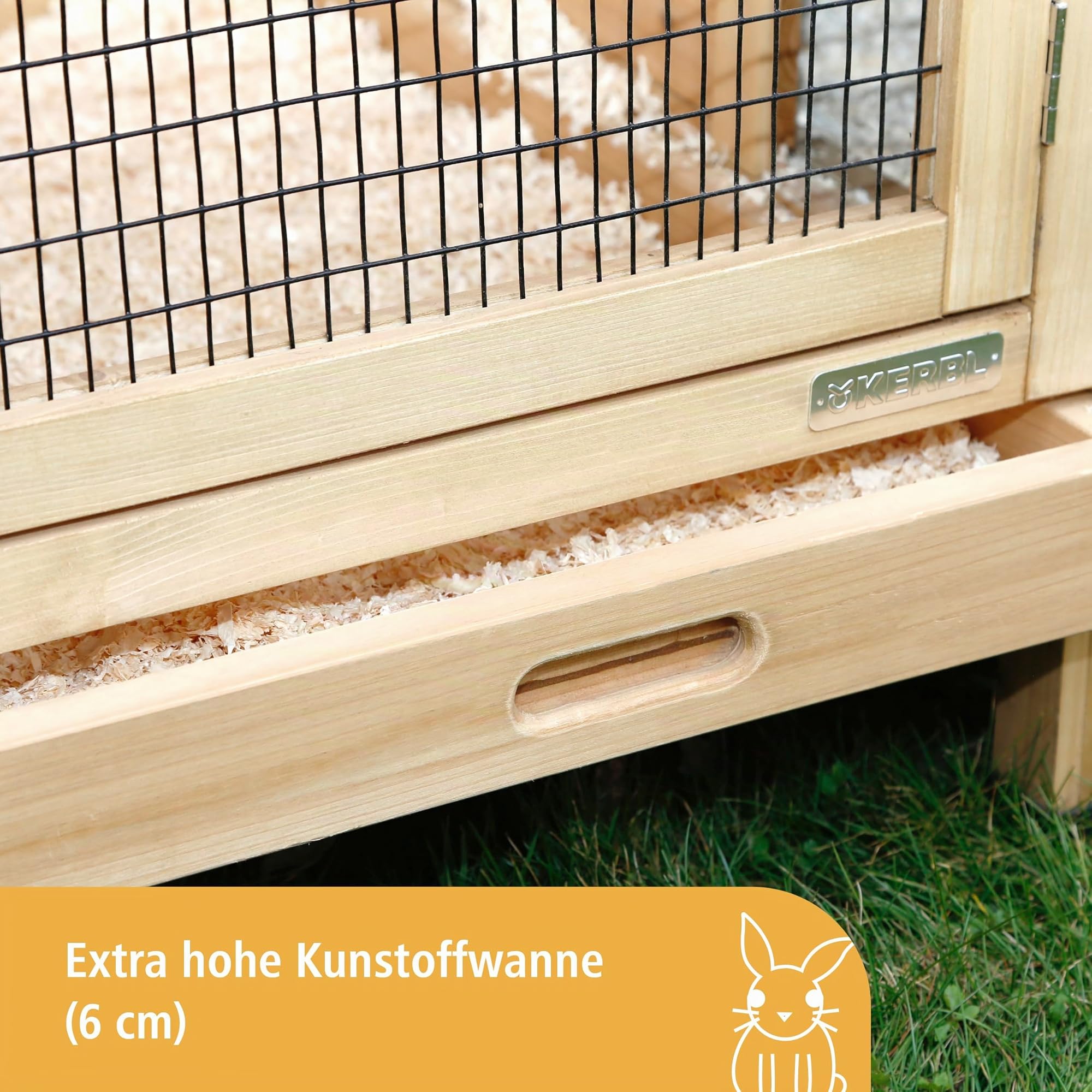 kerbl-pet-kaninchenstall-xxl-vario-155-x-76-x-80-cm-holz-mit-heuraufe image 6