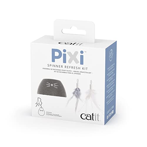 catit-pixi-spinner-refresh-kit-ersatzbezug-grau-mit-federn-ersatz-stoffbezug-f-r image 4
