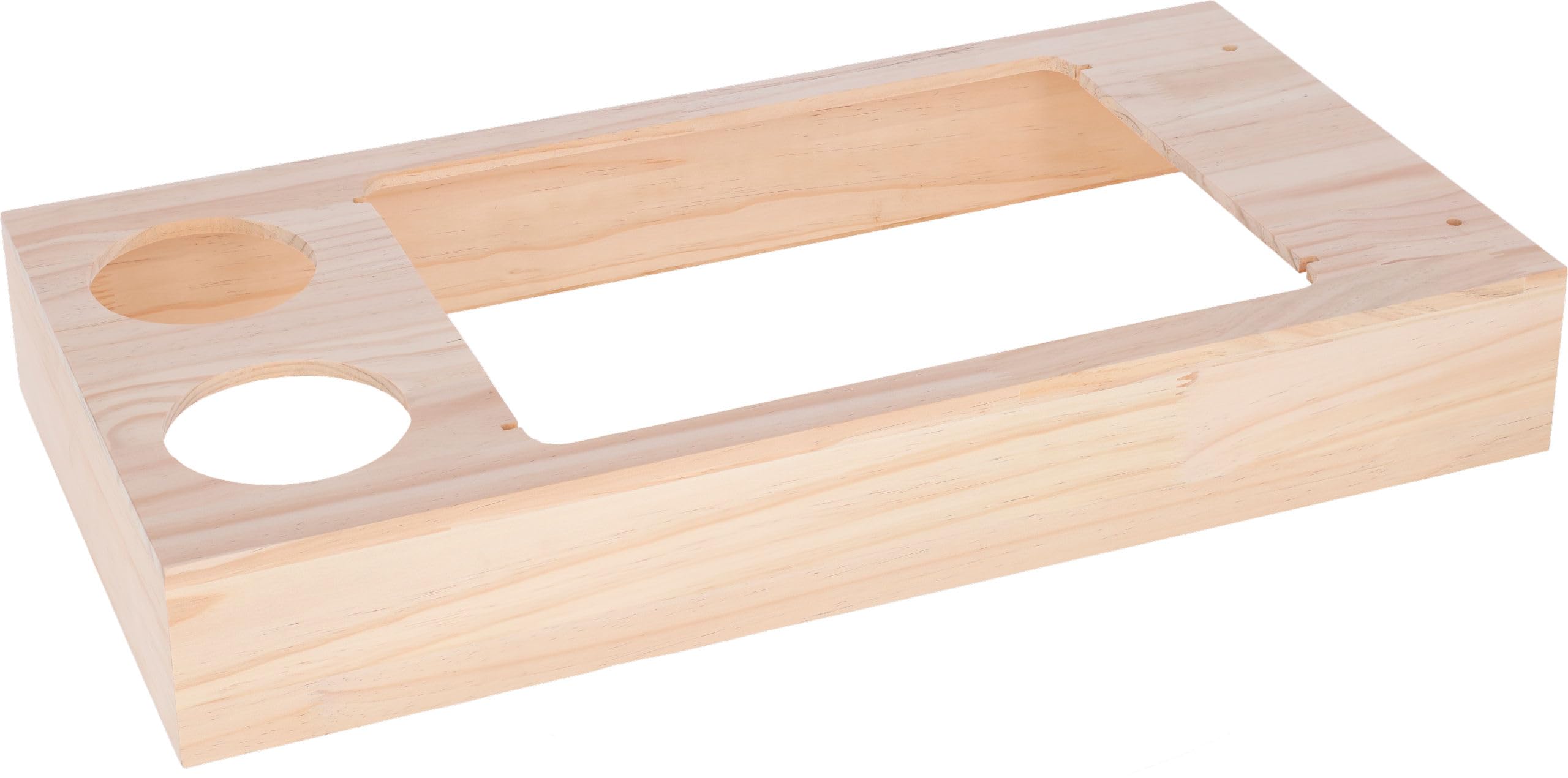 kerbl-pet-buddel-und-futterstation-70x36x24-cm-kiefernholz-mit-raufe-und-n-pfen image 3