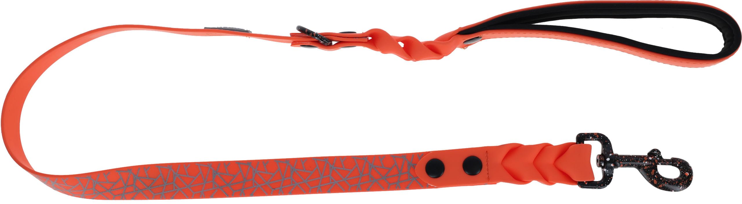 kerbl-puno-hundeleine-reflektierend-orange-25-mm-x-100-cm image 5