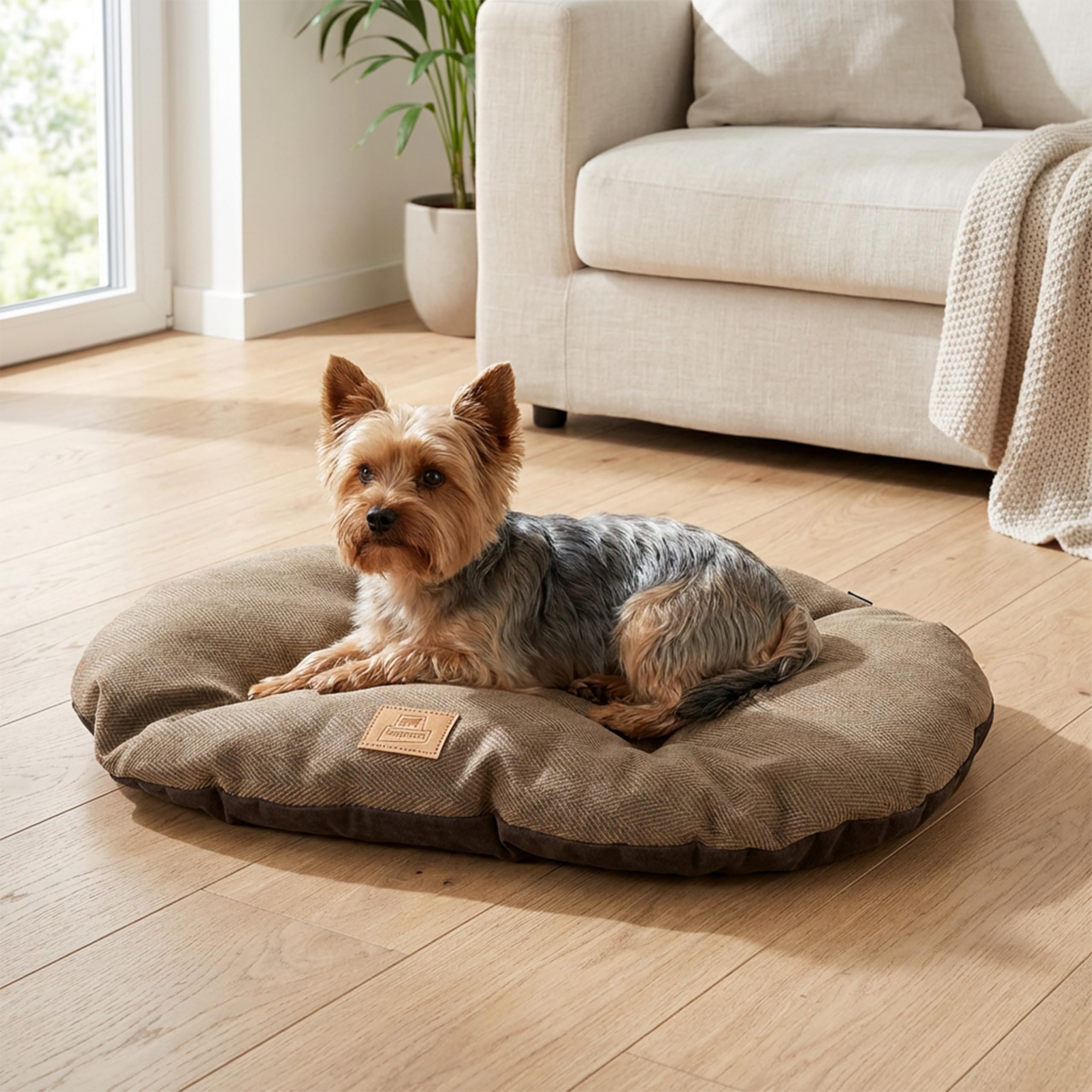 ferplast-stuart-55-4-hunde-und-katzenkissen-55-x-36-cm-braun-wendekissen image 2