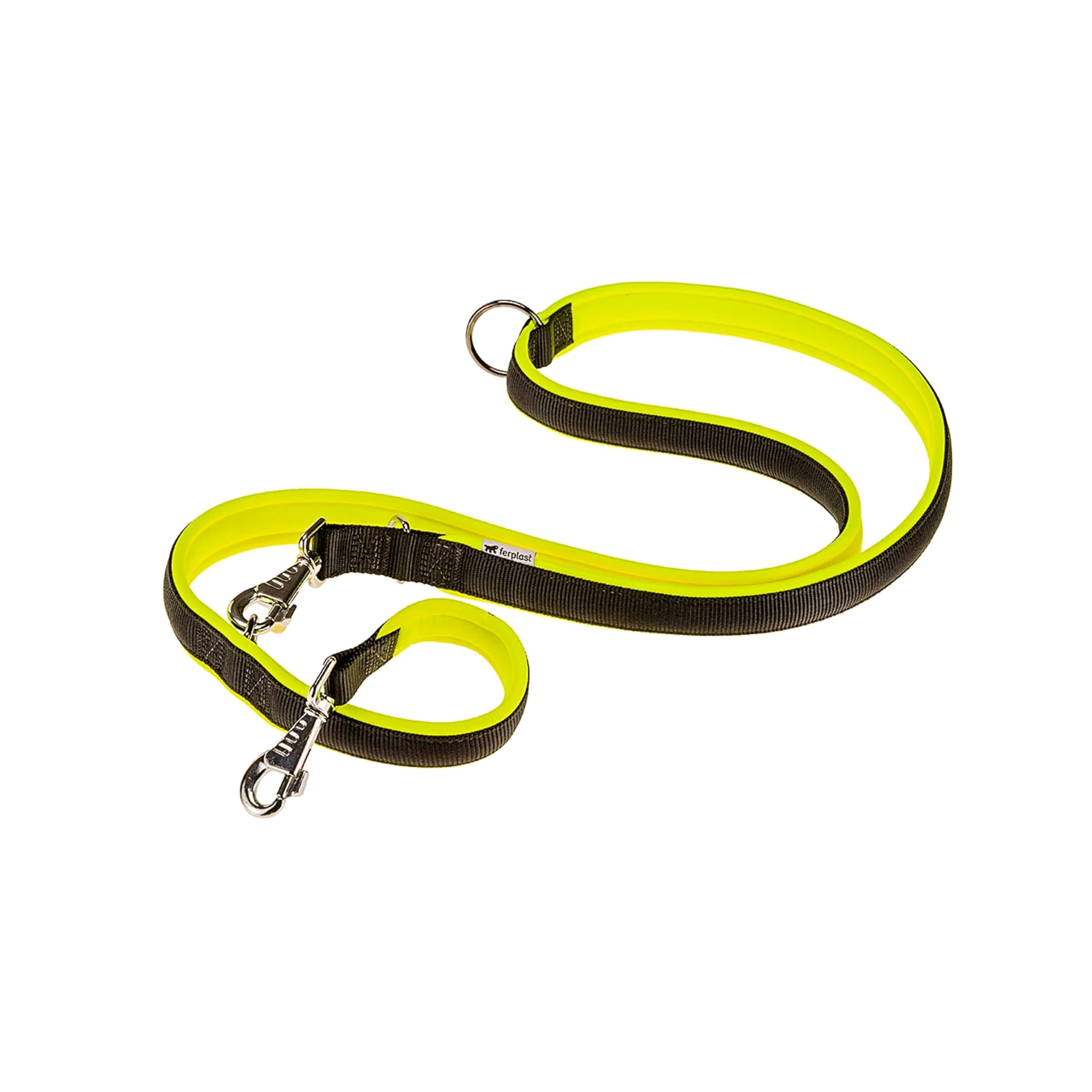 ferplast-ergofluo-hundeleine-nylon-gelb-120-cm-x-1-5-cm-f-r-kleine-hunde image 7