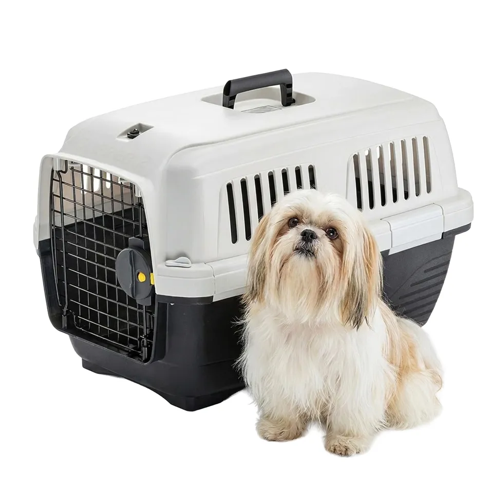 ferplast-clipper-2-transportbox-f-r-katze-und-kleinen-hund-bis-8-kg-57-x-37-x-36 image 1