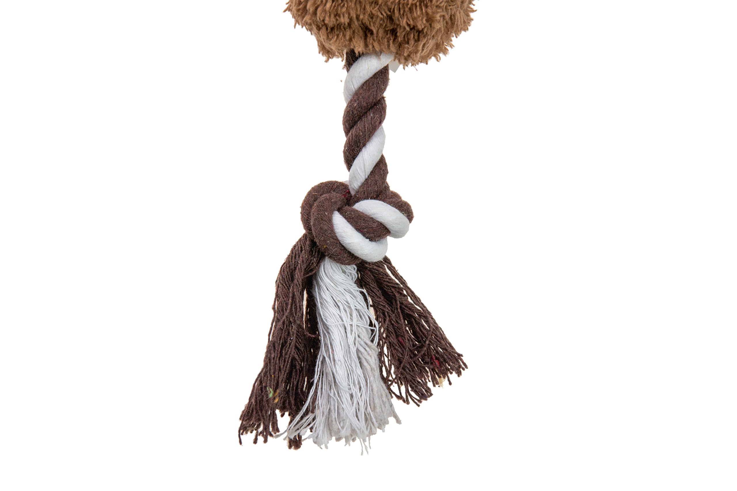 karlie-alpaka-mit-seil-hundespielzeug-pl-sch-baumwolle-braun-26x13x10-cm image 3
