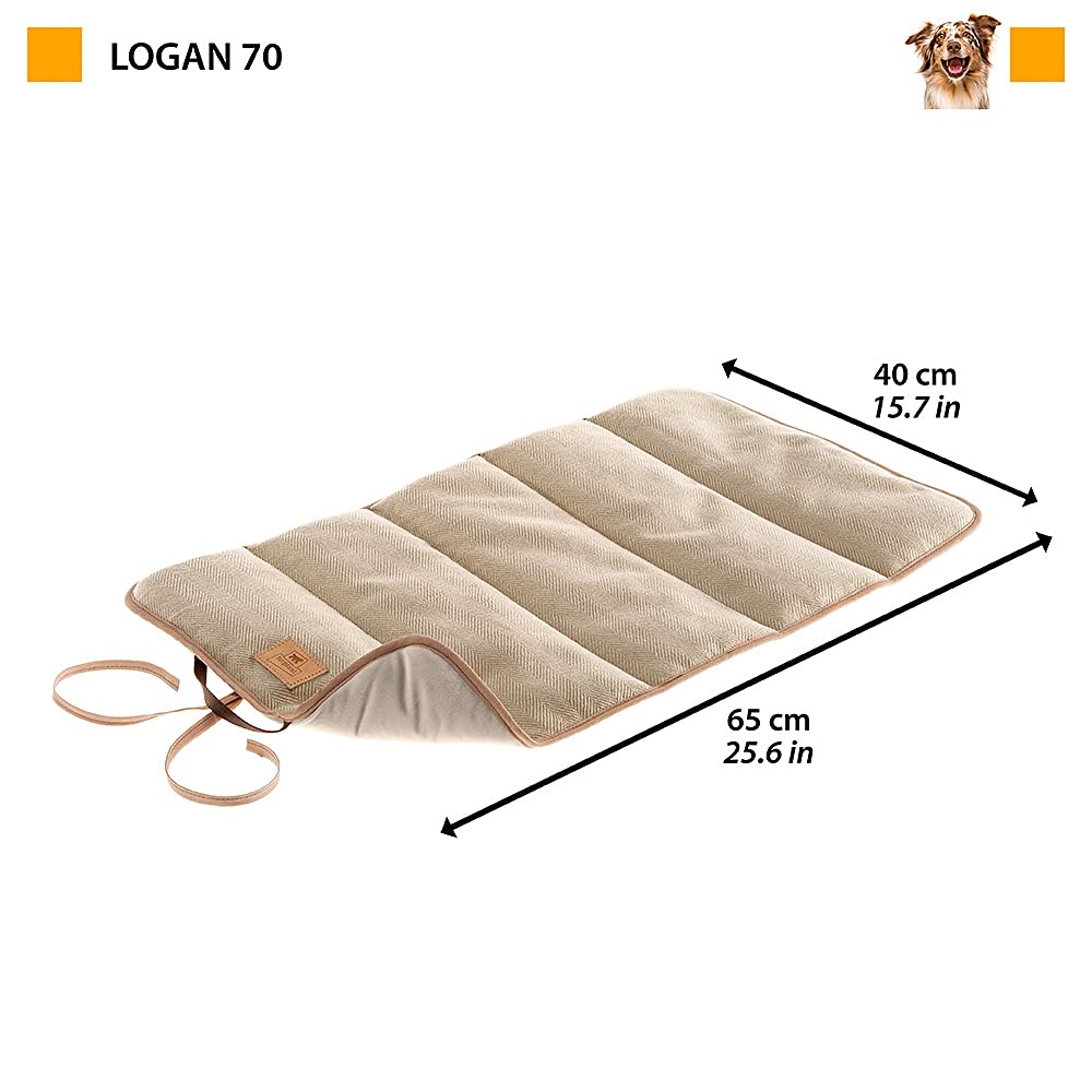 ferplast-logan-70-hunde-und-katzendecke-65-x-40-cm-braun image 2