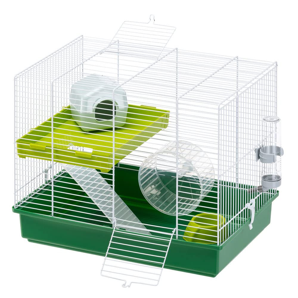 ferplast-hamster-duo-hamsterk-fig-metall-46x29xh37-5-cm-mit-zubeh-r image 2