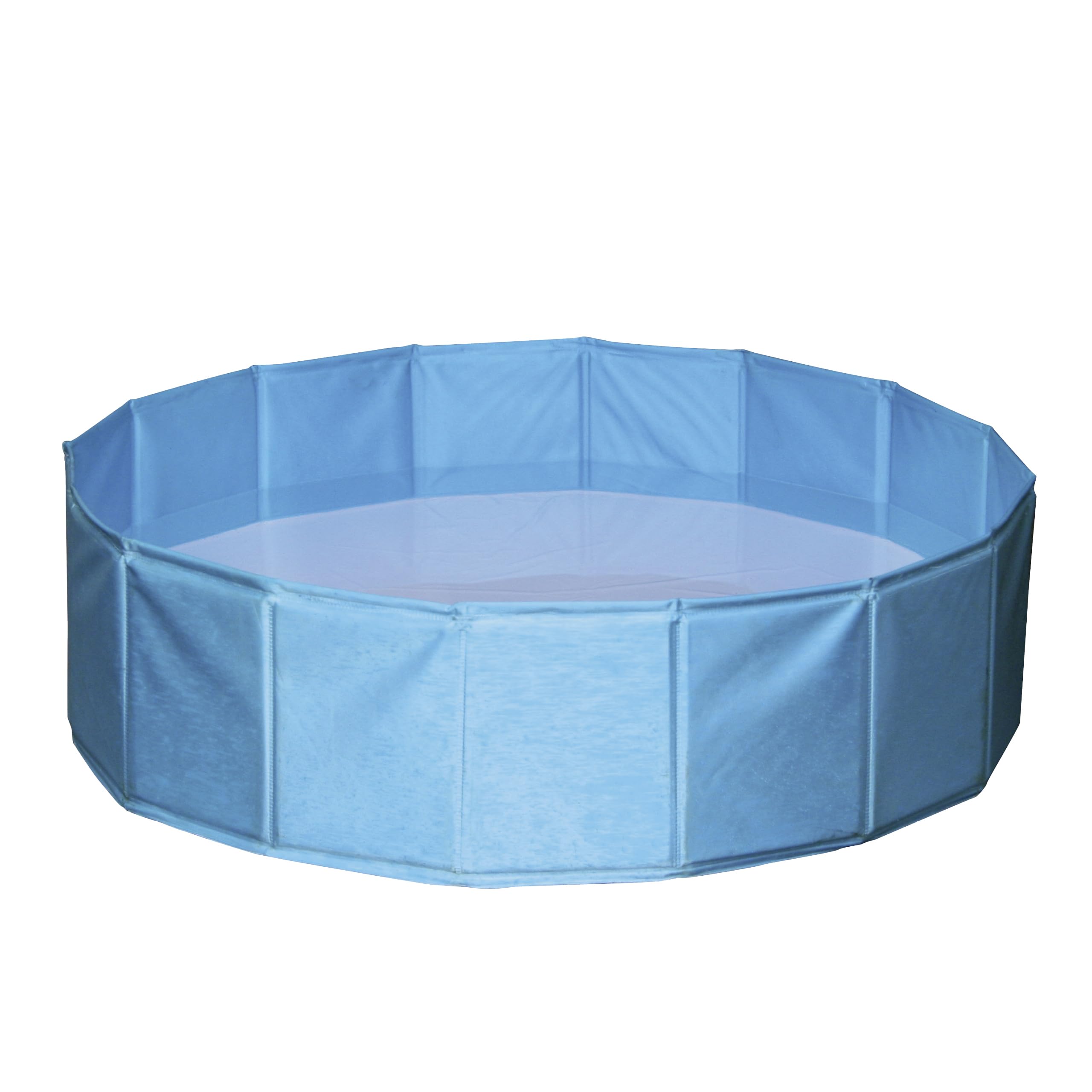 kerbl-pet-faltbarer-hundepool-blau-120x30-cm image 1