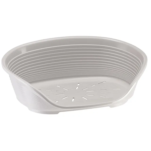 ferplast-hundebett-kunststoff-49-x-36-x-17-cm-grau-liegeplatz-f-r-katzen-sehr-kl image 1