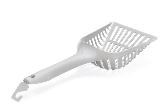 karlie-katzenstreuschaufel-handy-eco-16-7x9-6x29-7-cm-grau image 1
