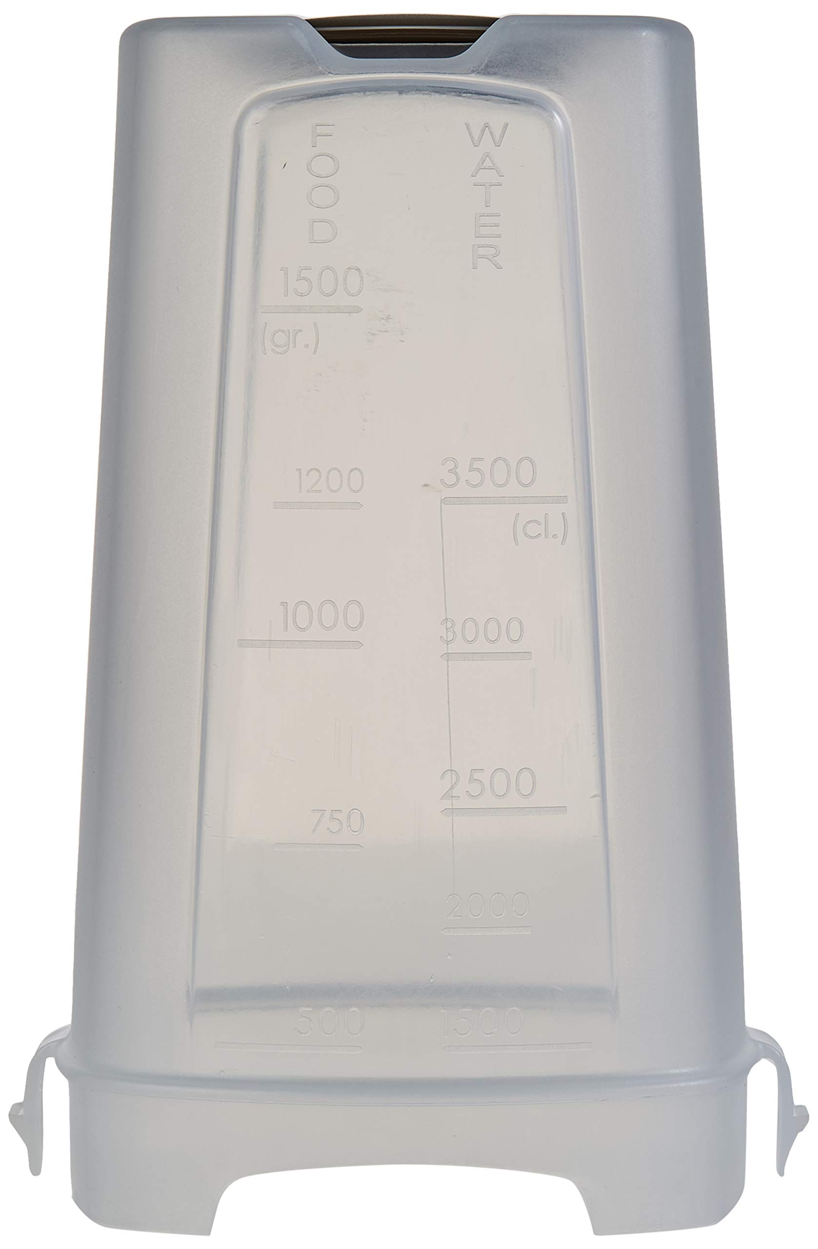kerbl-pet-futterspender-maya-graugr-n-3-5-l-f-r-1500-g-trockenfutter image 4