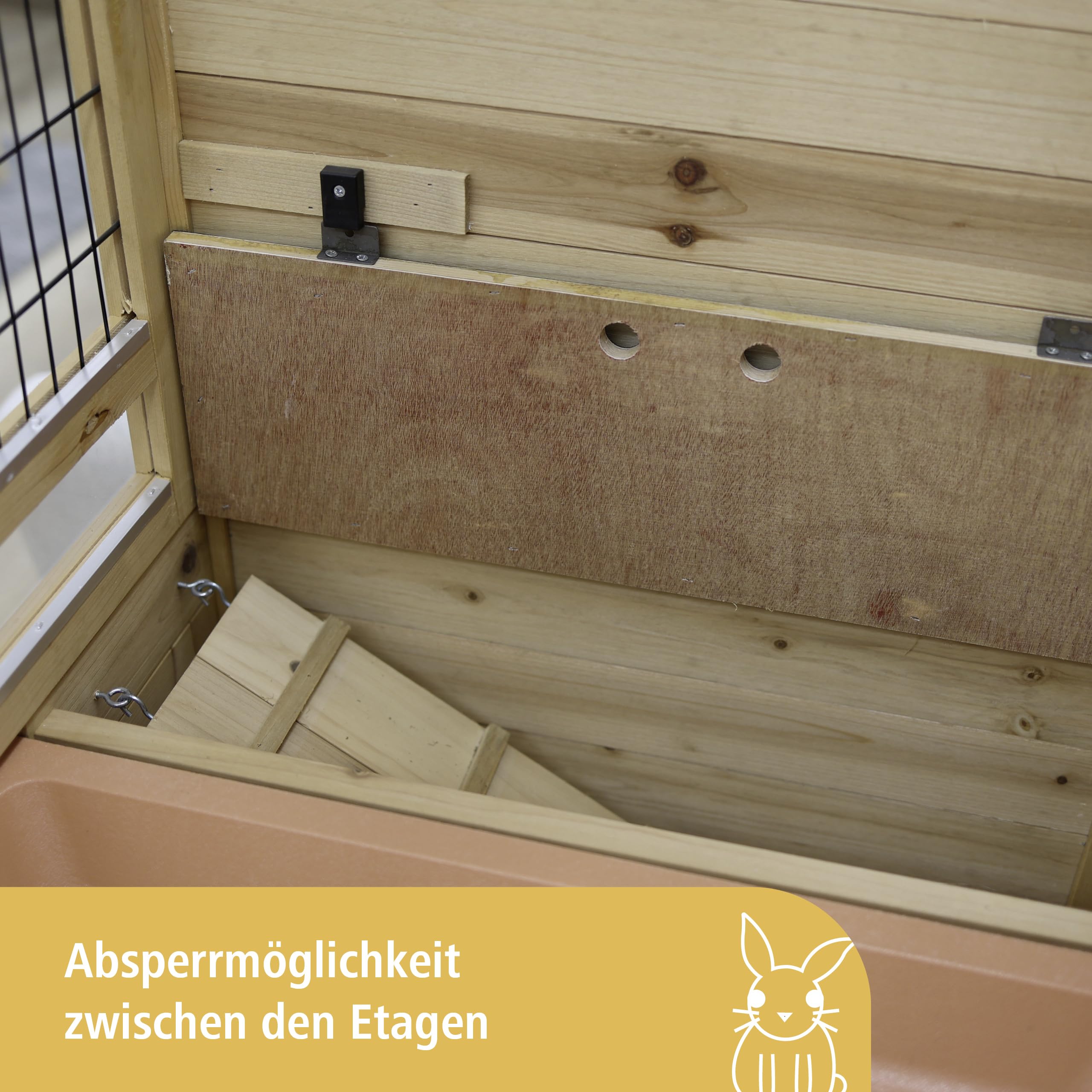 kerbl-indoor-deluxe-kleintierk-fig-115x60x118-cm-holz-2-etagen image 6