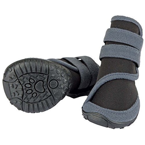 kerbl-pet-pfotenschutz-active-gr-xs-grau-schwarz-hundeschuhe-mit-gummisohle image 4
