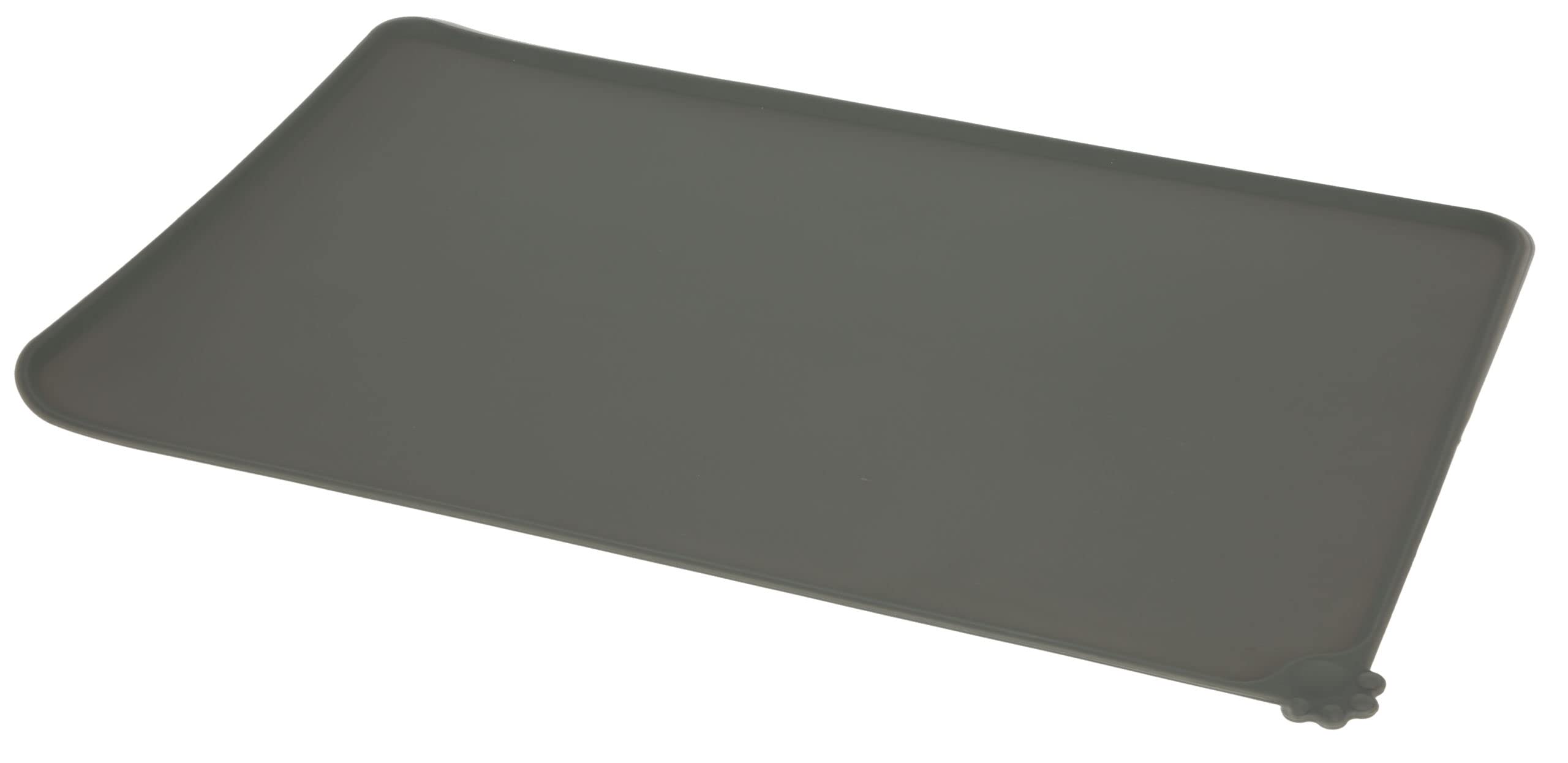 kerbl-pet-napfunterlage-silikon-grau-47-x-29-cm image 1