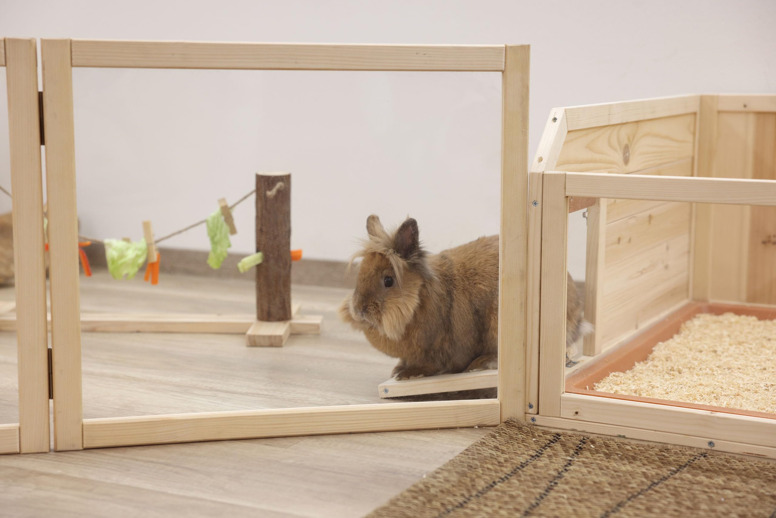 kerbl-pet-indoor-raumteiler-kleintierauslauf-gehege-4-elemente-58x48cm image 5