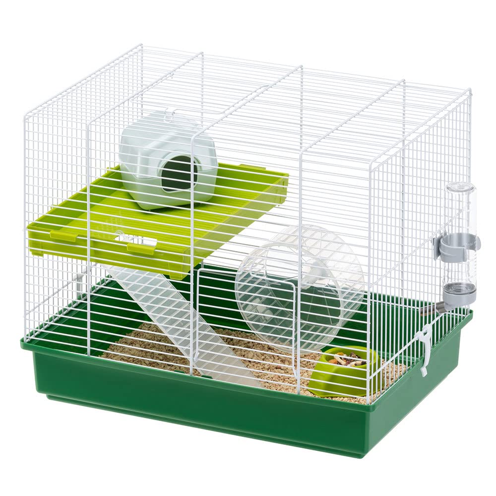 ferplast-hamster-duo-hamsterk-fig-metall-46x29xh37-5-cm-mit-zubeh-r image 1