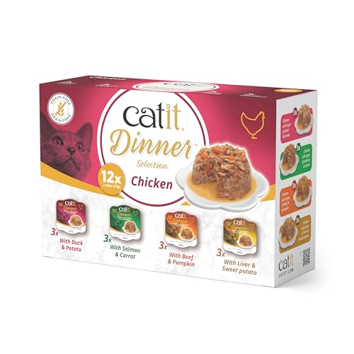 catit-dinner-huhn-multipack-12-x-75-g-getreidefreies-nassfutter-f-r-katzen image 3
