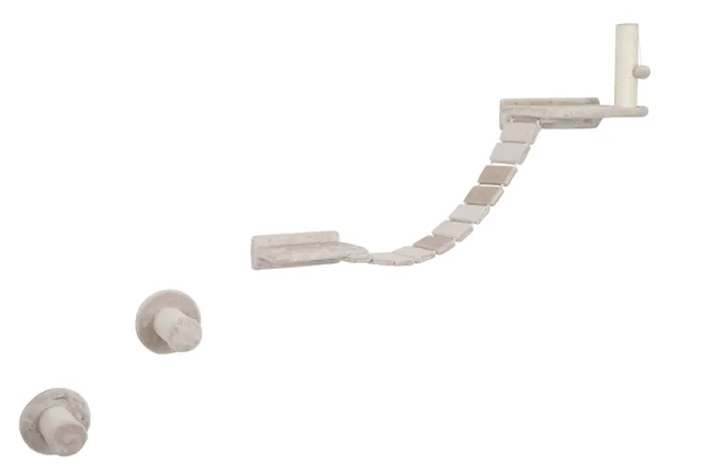 kerbl-pet-kletterwand-matterhorn-f-r-katzen-6-teilig-beige image 1