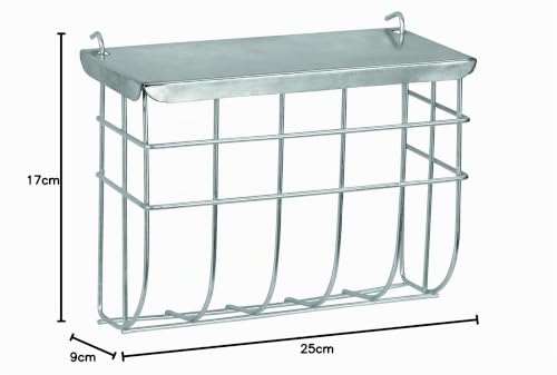 kerbl-pet-heuraufe-25-x-9-x-17-cm-verzinktes-metall-mit-deckel-zum-einh-ngen image 6