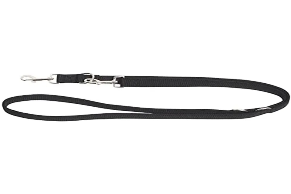 kerbl-pet-miami-plus-f-hrleine-doppelt-25-mm-200-cm-schwarz image 1