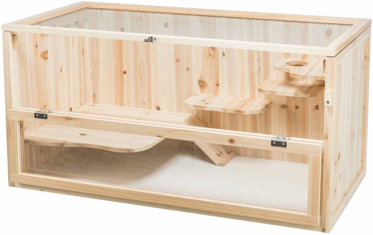 trixie-nagerheim-62483-f-r-m-use-und-hamster-holz-metall-acryl-100-x-50-x-50-cm image 3