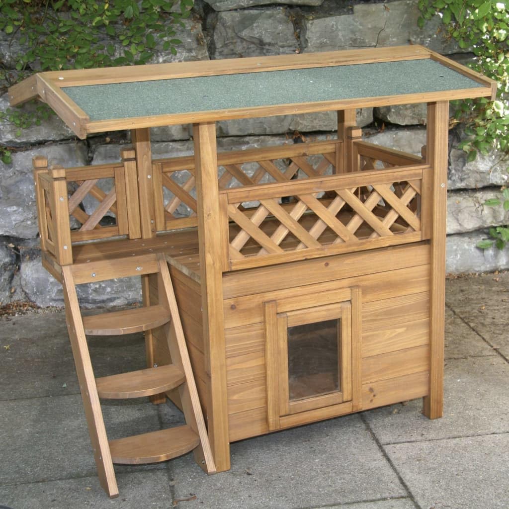 kerbl-pet-katzenhaus-lodge-mit-veranda-schwingt-r-und-bitumendach image 2