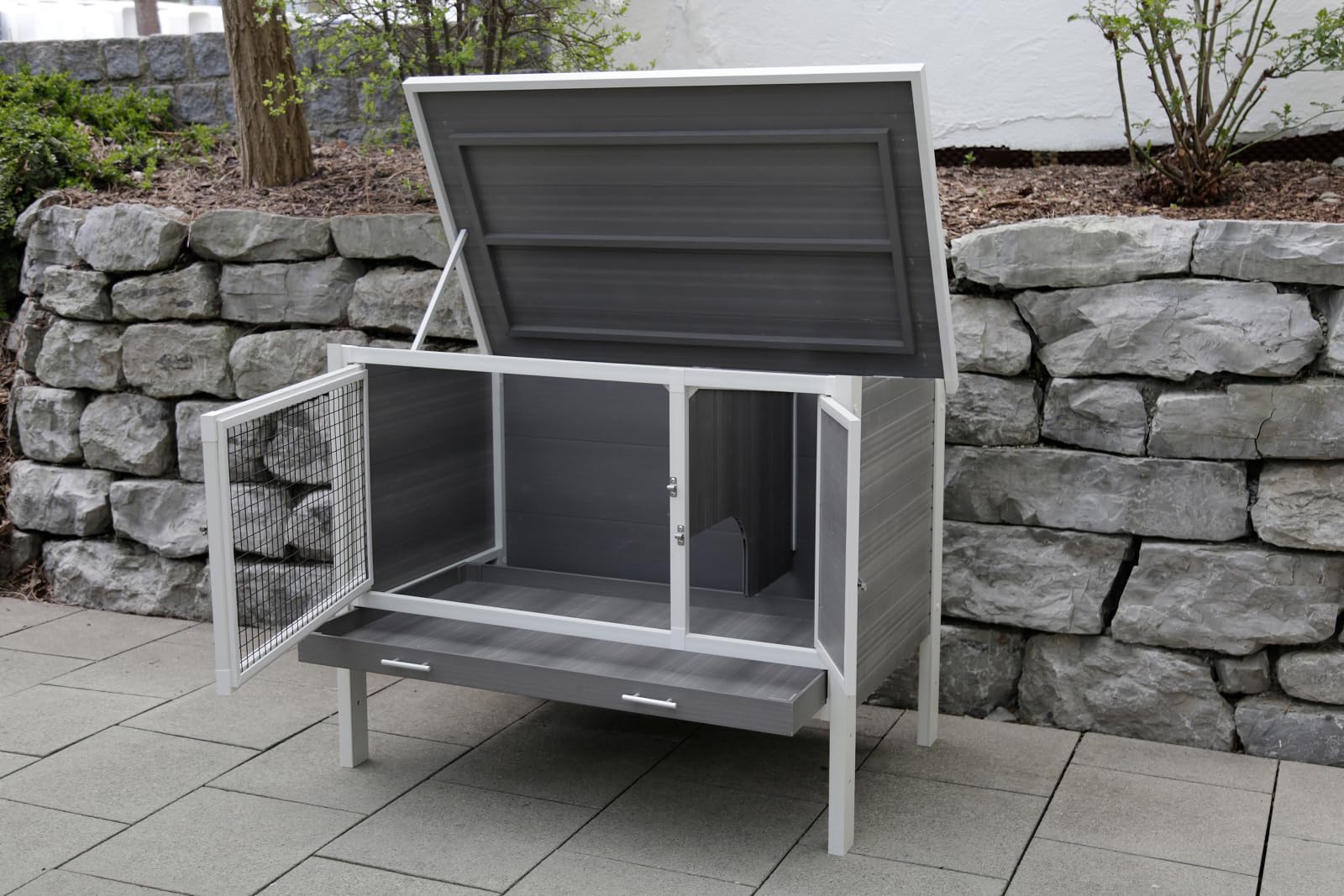 kerbl-pet-kunststoffstall-samy-xl-hasenstall-116-x-73-x-92-cm-wetterfest image 3