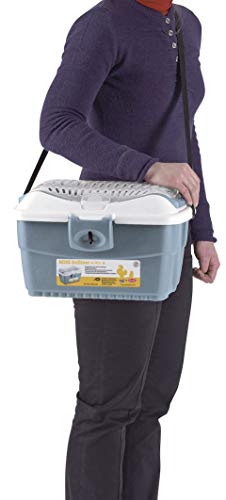 kerbl-stefanplast-mini-gulliver-transportbox-f-r-kleintiere-blau-40x30x24-cm image 8