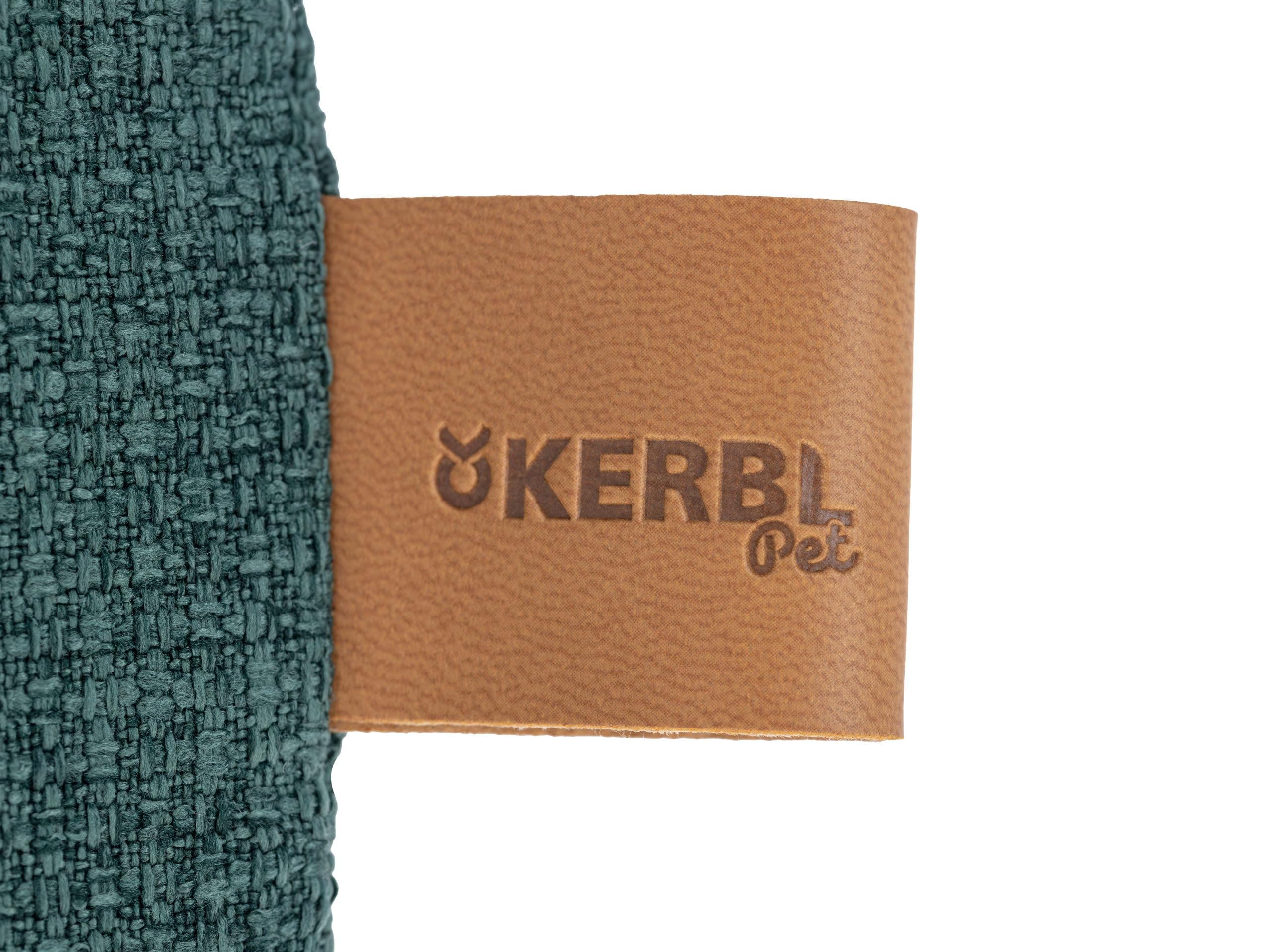 kerbl-pet-kuschelbett-oliver-english-green-80-x-60-x-15-cm-polyester-mit-abnehmb image 5