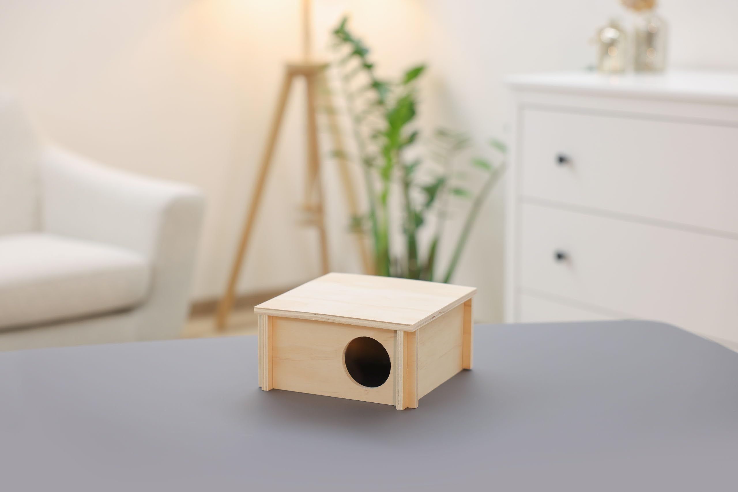 kerbl-pet-hamsterhaus-natural-20-x-20-x-10-cm-1-kammer-stecksystem image 3