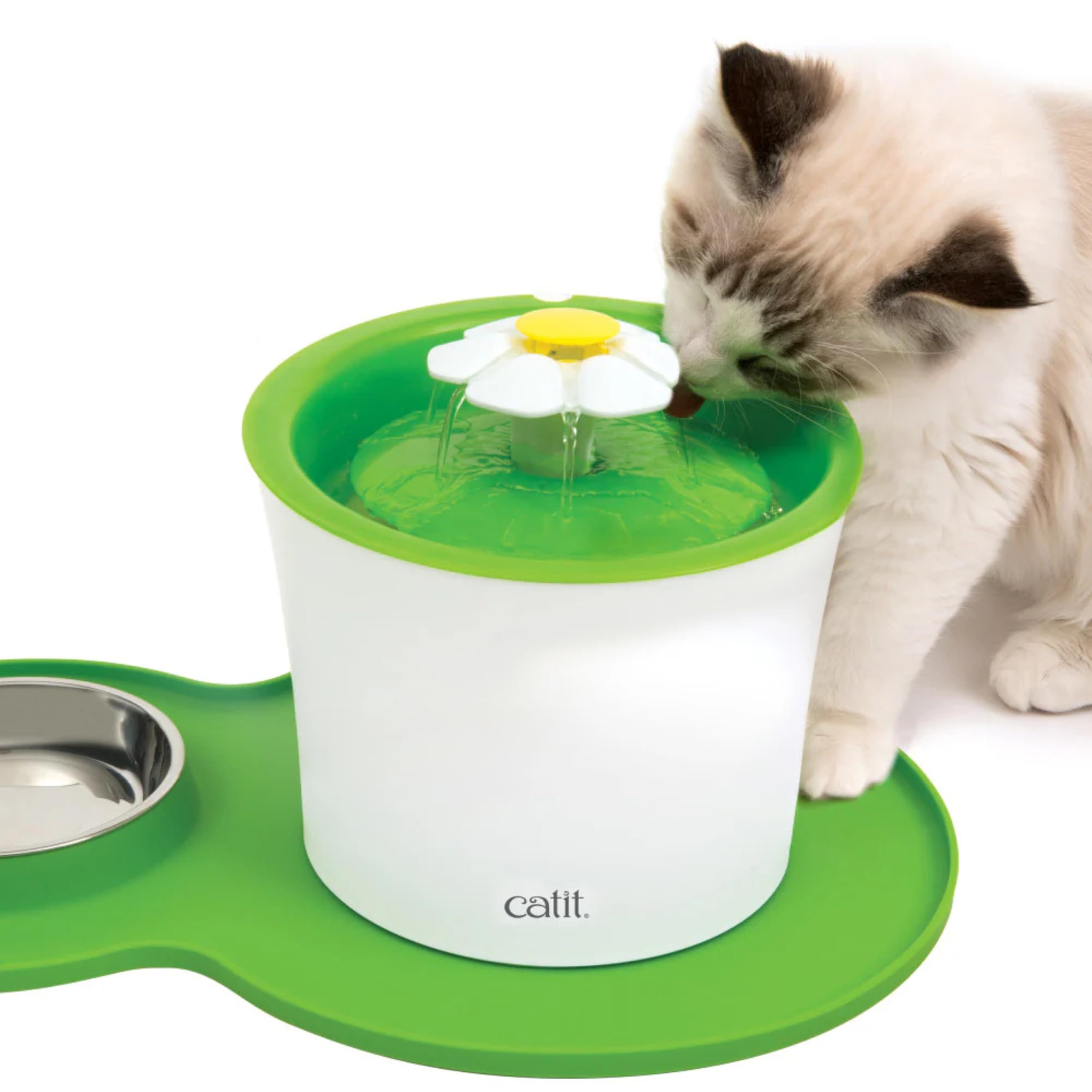 catit-silikonmatte-erdnussform-unterlage-f-r-trinkbrunnen-46-x-29-cm-gr-n image 5