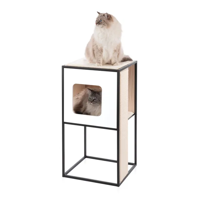 catit-vesper-patio-katzenm-bel-klein-designer-kratzbaum-3-ebenen image 1