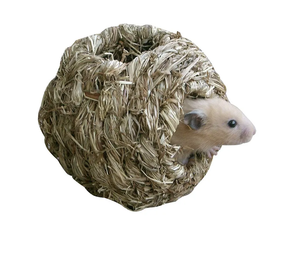 kerbl-pet-grasnest-10-cm-unterschlupf-f-r-nager image 1