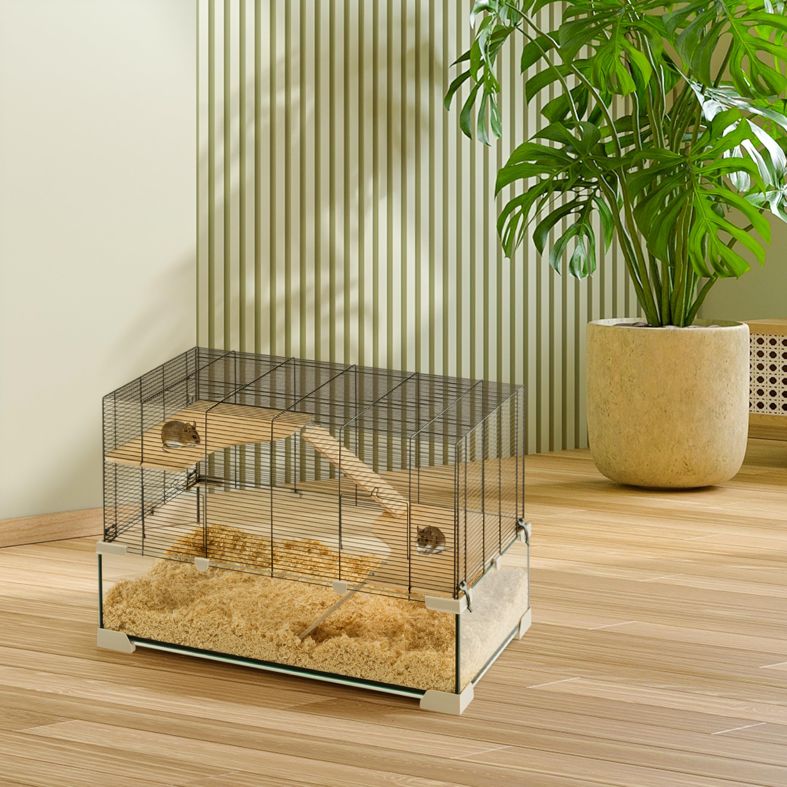 ferplast-karat-80-hamster-und-m-usek-fig-aus-glas-78-5-x-45-5-x-52-5-cm-2-ebenen image 2