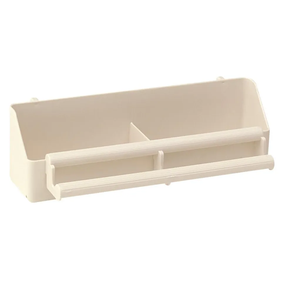ferplast-4514-kunststoff-futternapf-f-r-v-gel-21-x-8-5-x-6-5-cm-grau image 1