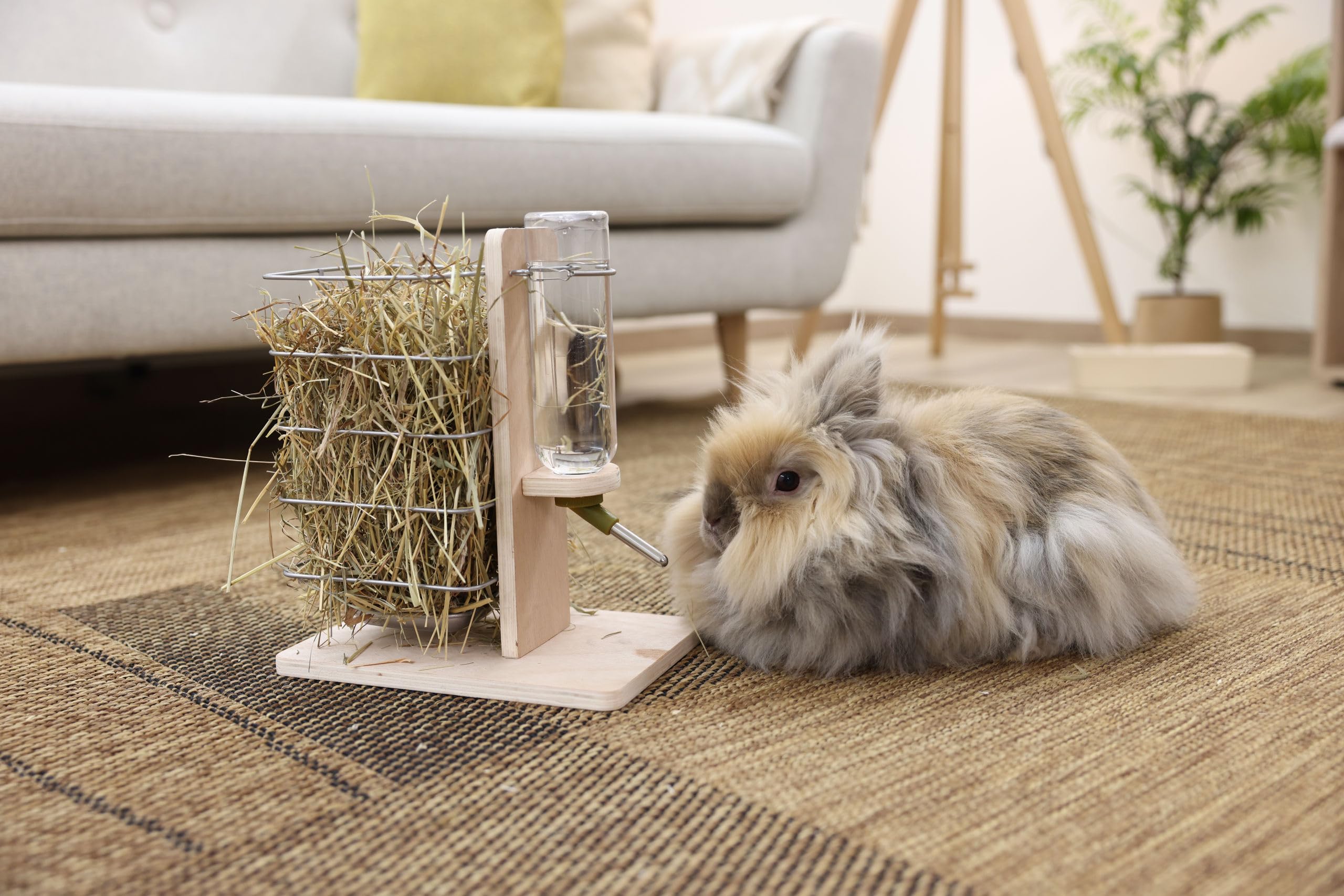 kerbl-pet-trink-und-fressstation-22-5x15-5x27-cm-holz-natur image 3