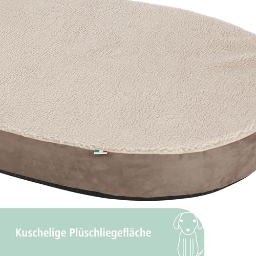 kerbl-pet-matratze-memory-foam-orthop-disches-hundebett-72x52x8-cm-taupe-beige image 8