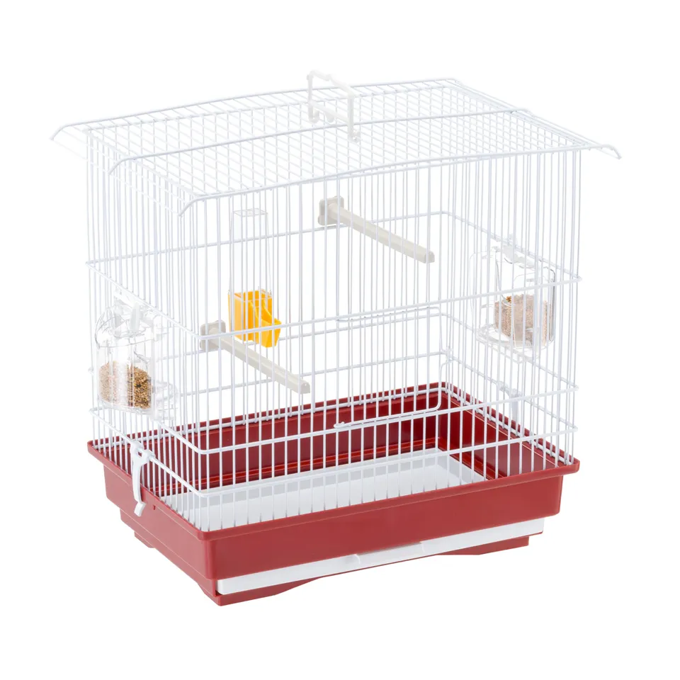ferplast-vogelk-fig-giusy-f-r-kanarien-39-x-26-x-37-cm-wei-rot-mit-zubeh-r image 1