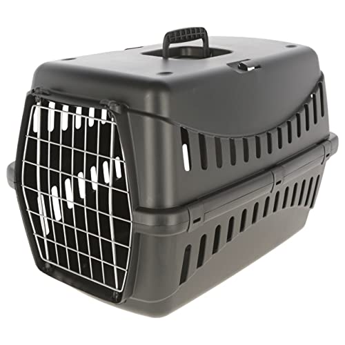kerbl-pet-transportbox-expedion-58-x-38-x-38-cm-schwarz-f-r-katzen-und-kleine-hu image 5