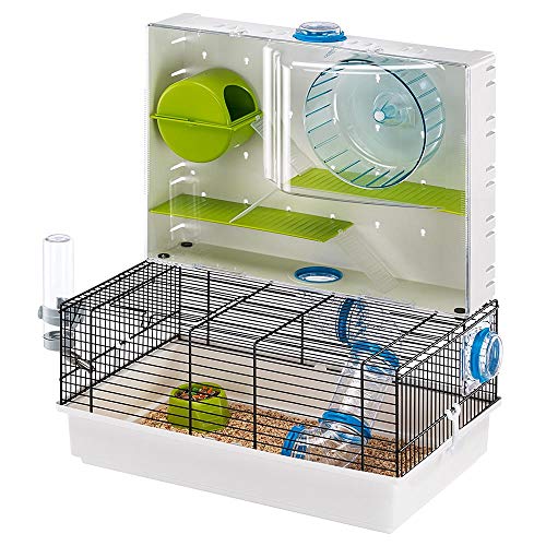 ferplast-olimpia-habitat-hamsterk-fig-46-x-29-5-x-54-cm-schwarz-mit-spielbereich image 5